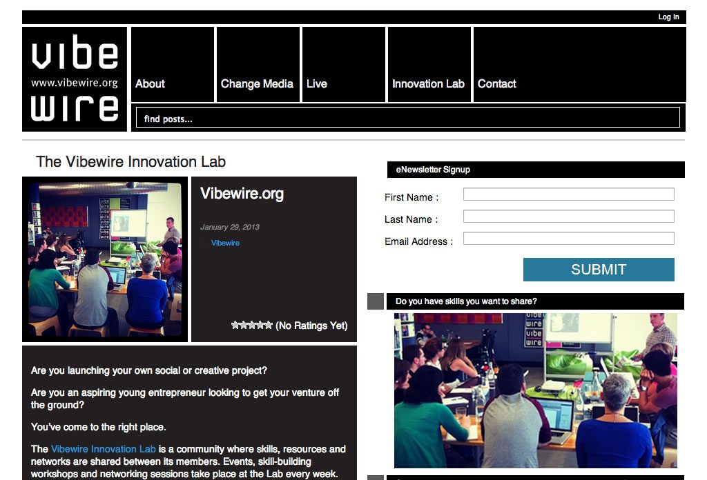 The Vibewire Innovation Lab